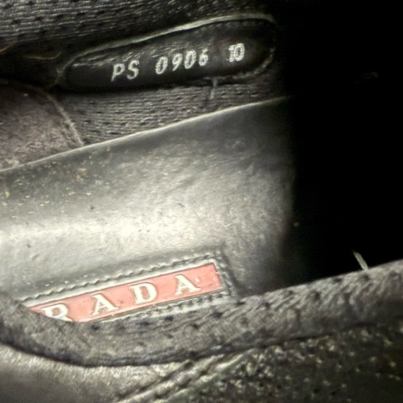 Prada ps0906 Men's Black  Shoes sneakers - Picture 5 of 8